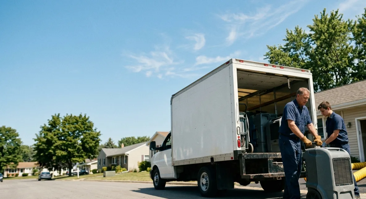 Water Damage Cleanup in Norcross, MN near me